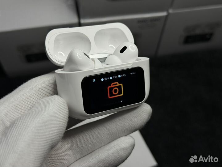 Новые наушники AirPods Pro 2 2024 с экраном