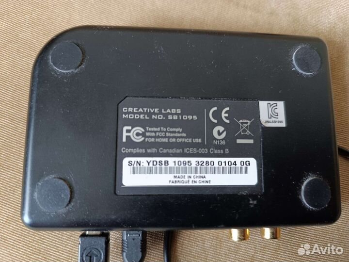 Внешняя звуковая карта creative