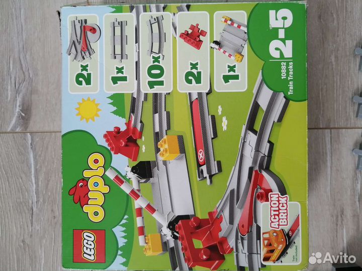 Lego duplo поезд