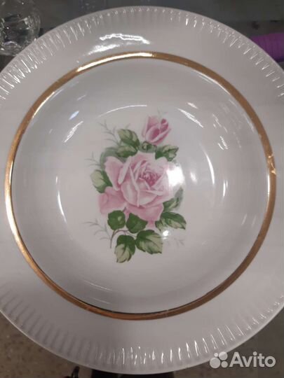 Тарелки суповые СССР новые