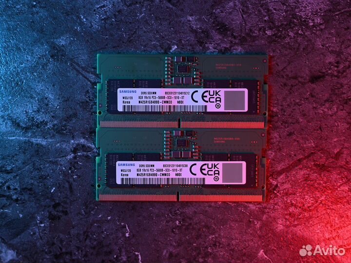 Оперативная память ddr5 16gb 5600 sodimm
