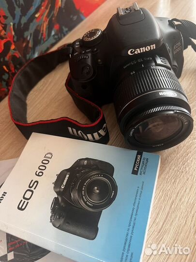 Фотоаппарат canon eos 600d