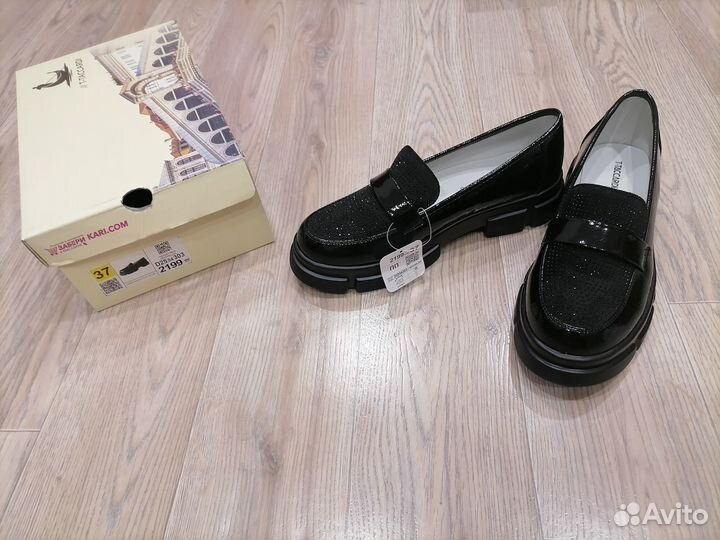Новые лоферы р.37