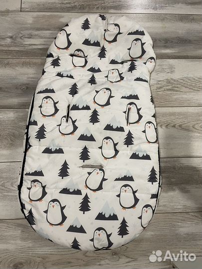 Зимний конверт в коляску