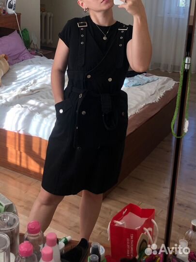 Джинсовый сарафан