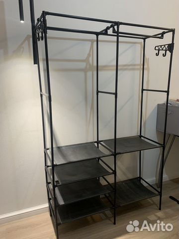 Сборная временная вешалка