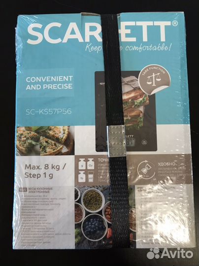 Новые кухонные весы Scarlett SC-KS57P56
