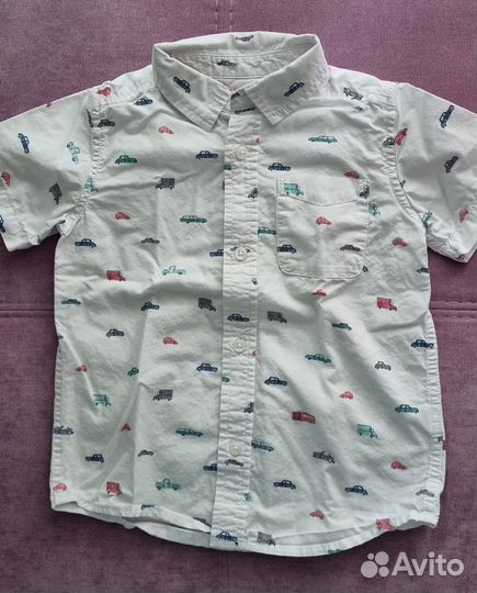 Рубашки пакетом Джимбори Чилдренплейс Oldnavy 3-4г