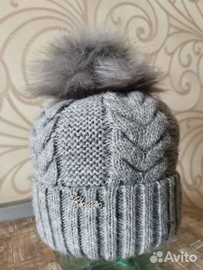 Шапка зимняя женская