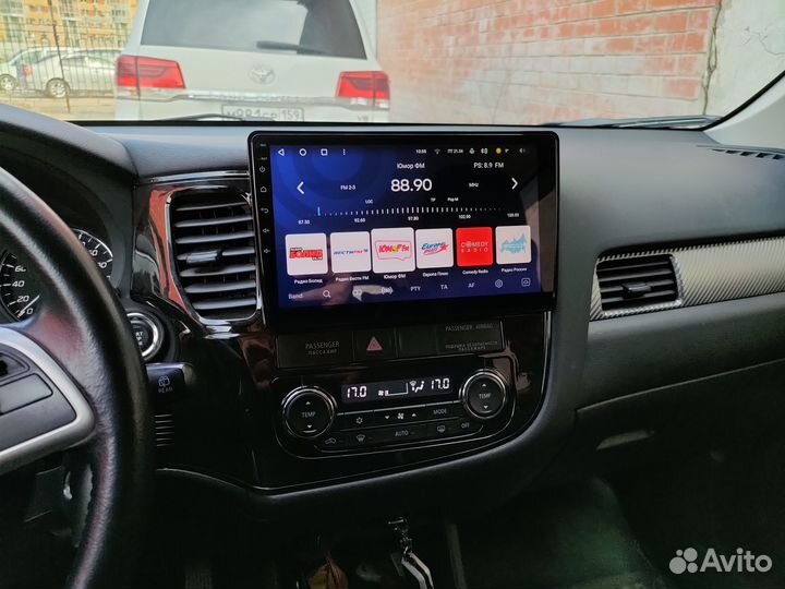 Android магнитола Outlander 2013 -2020, есть Teyes