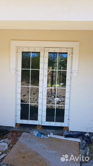 Дверь пластиковая 1400 на 2200 (Мастерская кве)