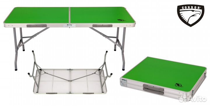 Стол складной туристический 150х60см усиленный