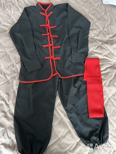 Костюм для занятий ушу, кинг-фу, цигун р.120