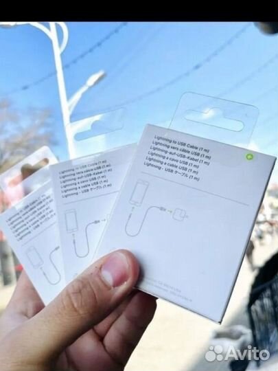 Кабель apple lightning usb c