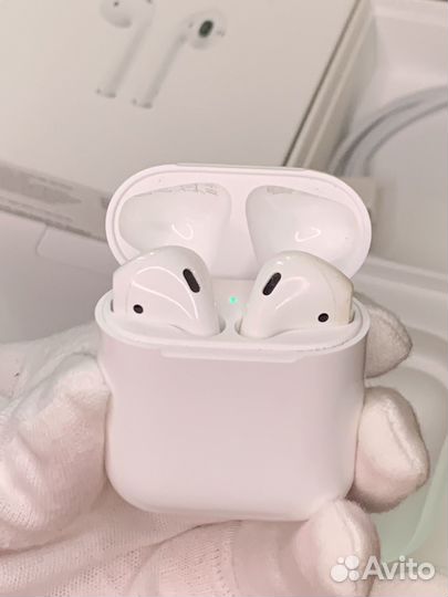 AirPods 2 Полный комплект На гарантии Оригинал
