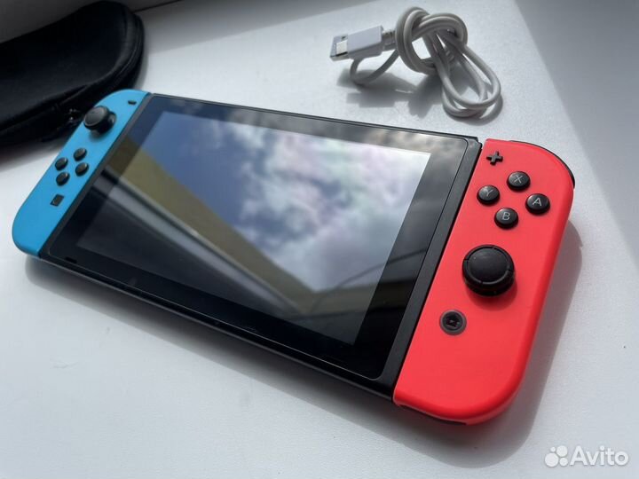 Nintendo Switch rev 1 с играми