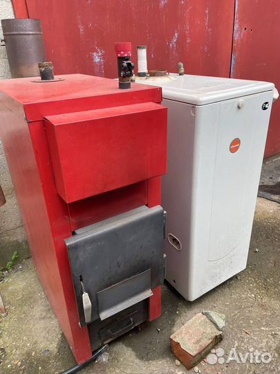Твердотопливный отопительный котел китурами бойлер