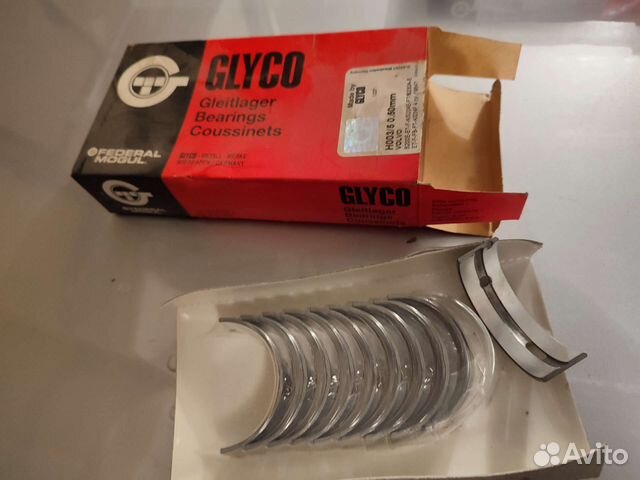 Вкладыши коренные Volovo, Renault B200, B230