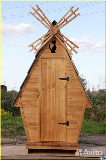 Уличный туалет с установкой SUN339