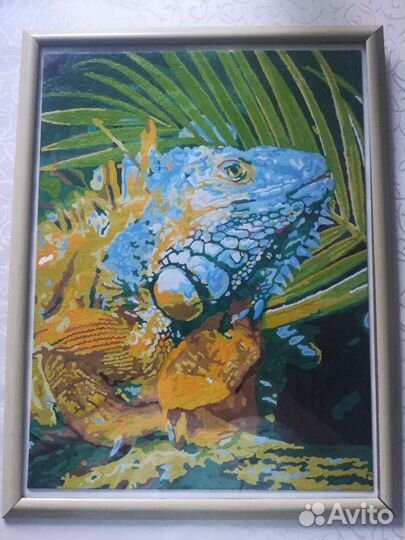 Игуана. Картина
