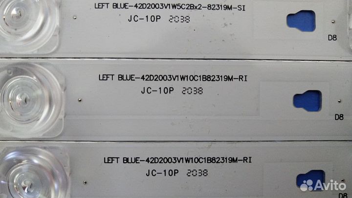 0118 Светодиоды подсветка LED42D10A-ZC14DFG-01