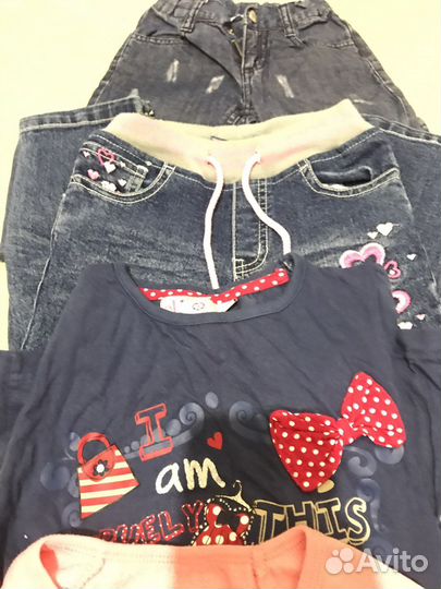 Вещи пакетом для девочки 104