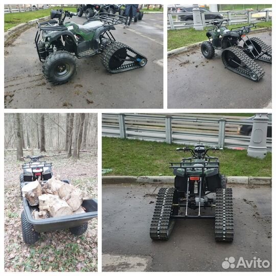 Электроквадроцикл Дачник ем-015 с гидроизоляцией