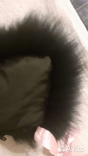 Меховой воротник песец