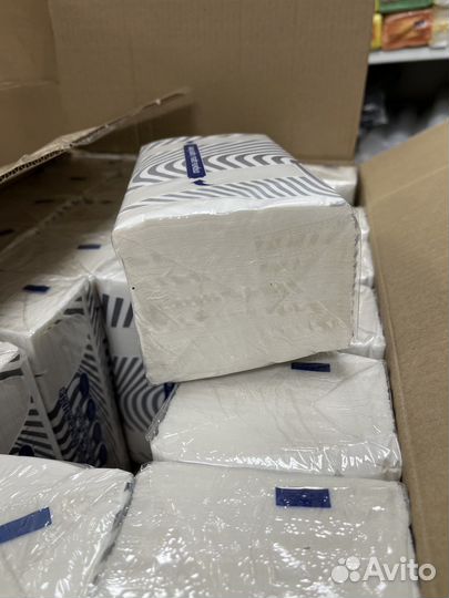 Бумажные подотенца V сложения 2 х слой