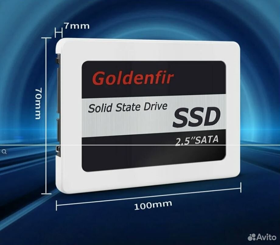 SSD-диск Goldenfir на 120 Гб