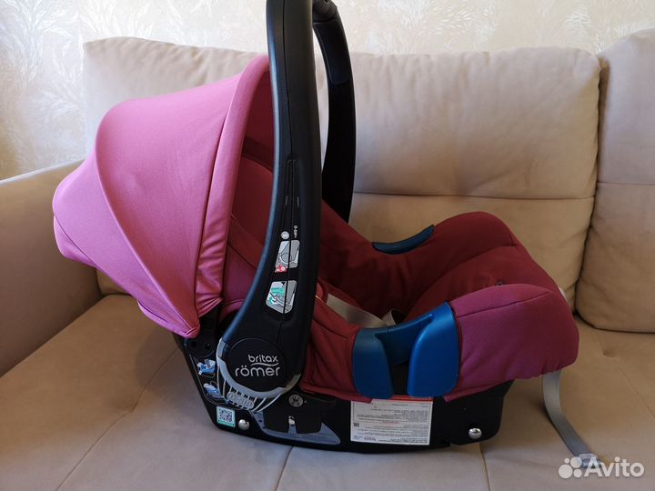 Автолюлька Britax Romer Baby Safe Plus 2 SHR Rose