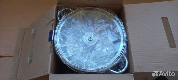 Кастрюля пароварка,нержавейка,новая