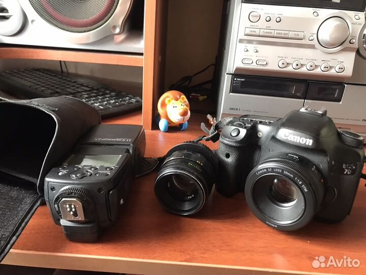 Canon 7d + 50mm(1.8) STM+вспышкаYN568EX II+гелиос