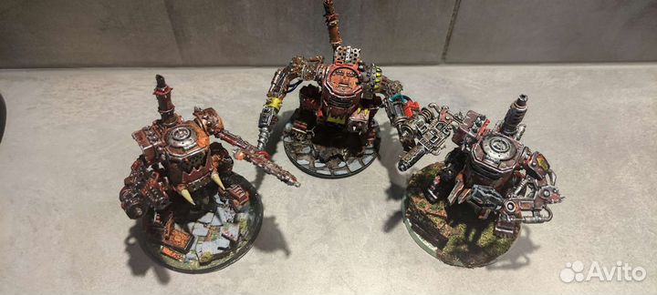 Warhammer 40000 Ork KilKan DefDred дредноут орков