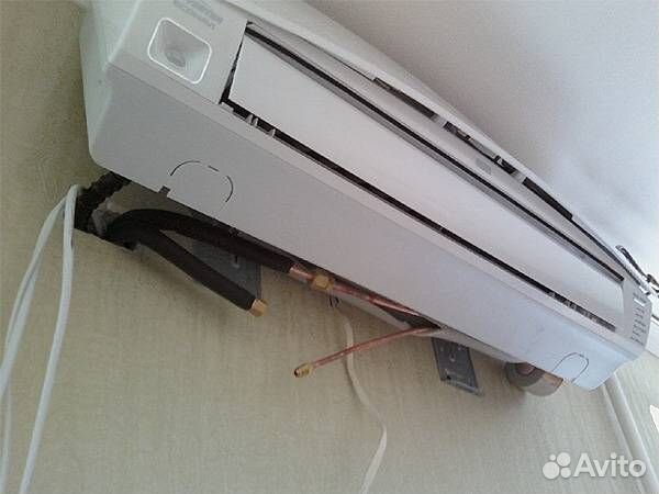 Установка сплит систем,закладка коммуникаций