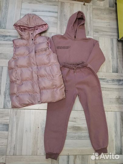 Костюм утепленный и жилетка