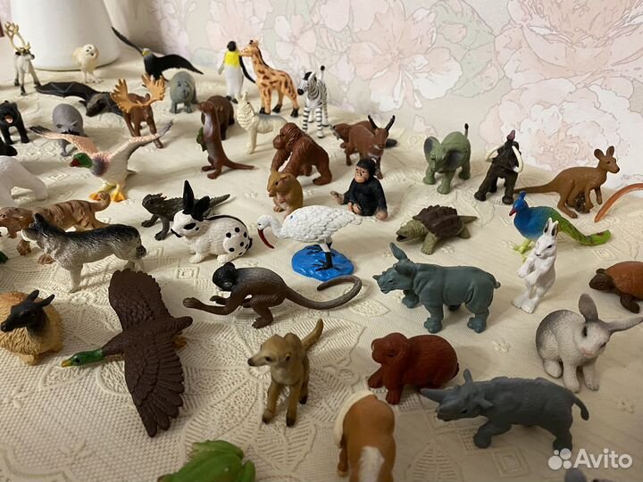 Маленькие фигурки животных
