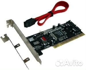 2-канальный контроллер Serial ATA / PCI с raid, Lo