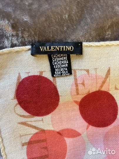 Шаль палантин Valentino новый