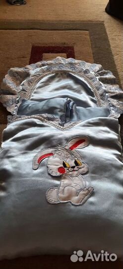 Конверт для новорожденного для выписки из роддома