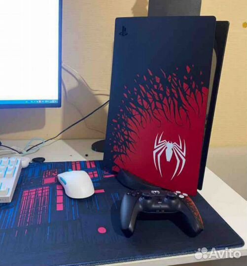 Playstation 5 spider man edition + игры + nvme 2tb