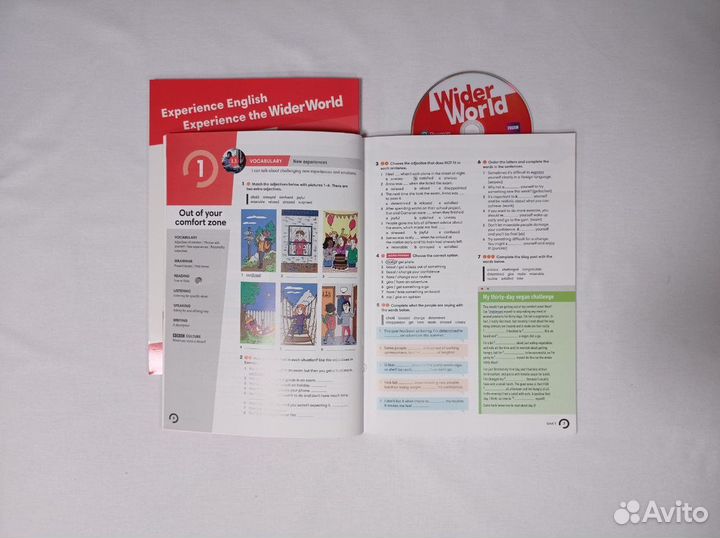 Wider world 4/ комплект (SB,WB,CD) новый