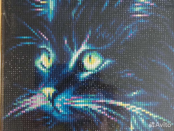 Картины из алмазной мозайки в раме