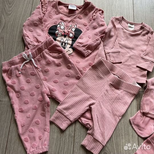 Пакет вещей на девочку 50-52 см