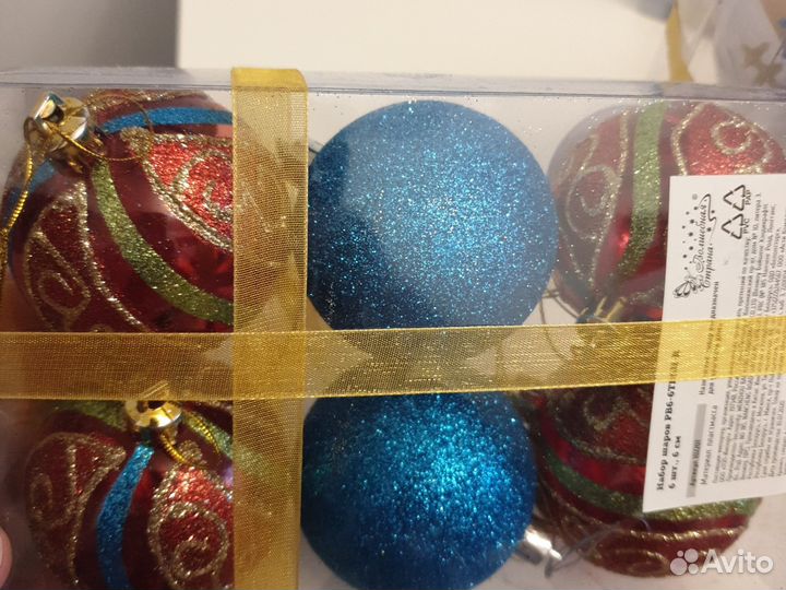 Новогодние елочные шары