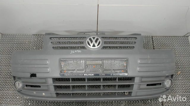 Бампер передний Volkswagen Caddy, 2005