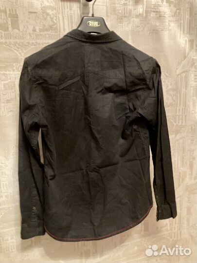 Рубашка муж springfield M черная