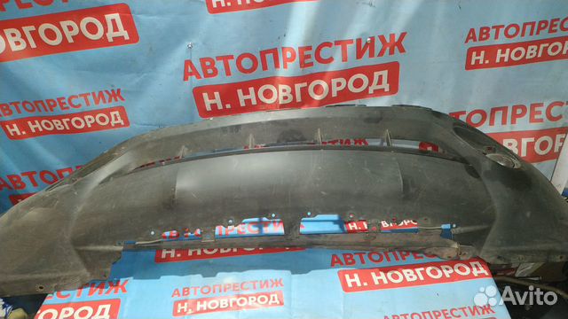 Юбка переднего бампера с птф Инфинити QX70