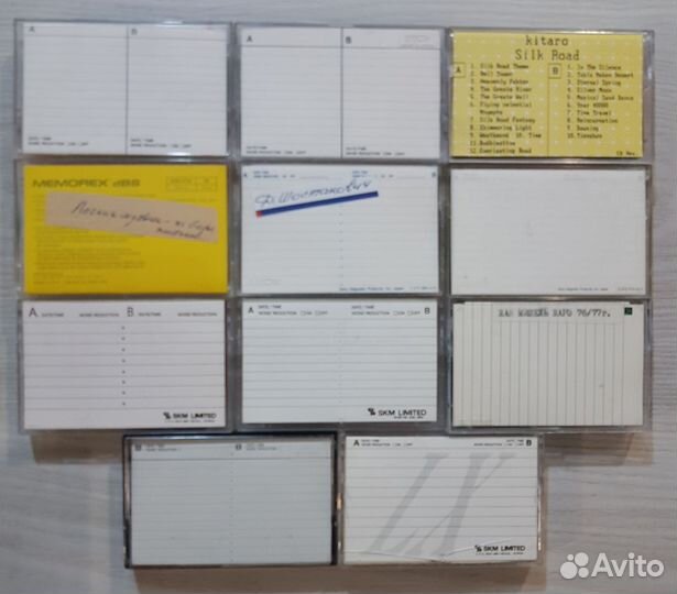 Аудиокассеты с записью 059