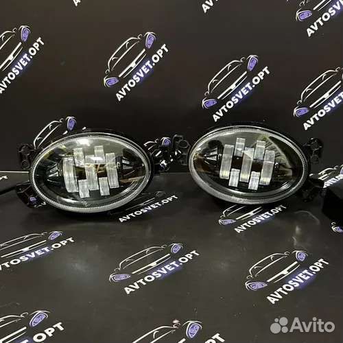 Противотуманные фары на Mercedes 70W 2 Режим